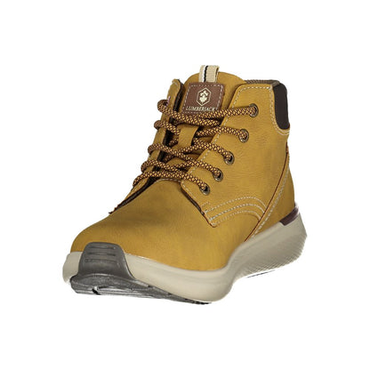 Lumberjack Yellow Polyester Ankle Boots