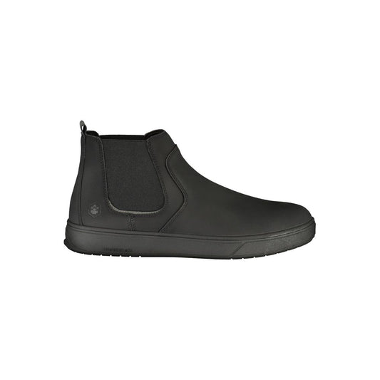 Ankle Boots by Lumberjack for men in polyester black & print features an dynamic silhouette, showcasing the dynamic Men's Polyester Ankle Boots design with its distinctive and elegant .