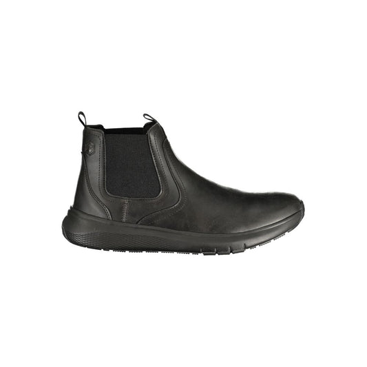 Ankle Boots by Lumberjack for men in polyester black & print features an dynamic silhouette, showcasing the dynamic Men's Polyester Ankle Boots design with its distinctive and elegant .