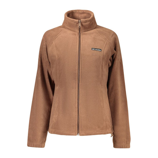 Sweatshirt by Columbia for women in polyester brown features an provocated silhouette, detailed with a provocated and a refined for a sophisticated aesthetic.
