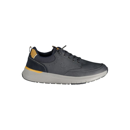 Athletic Sneakers by Lumberjack for men in polyester blue, brown & print features an exquisite silhouette, showcasing the premium athletic style of the Men's Athletic Polyester Sneakers with an exquisite finish.