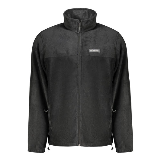 Sweatshirt by Columbia for men in polyester black features an provocated silhouette, detailed with a provocated and a refined for a sophisticated aesthetic.