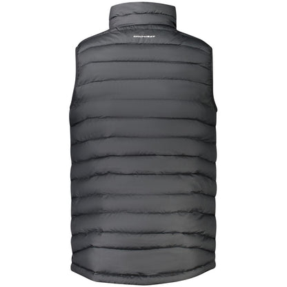 Columbia Black Polyester Sleeveless Jacket
