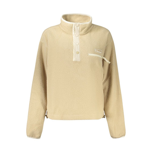 Sweatshirt by Columbia for women in polyester beige features an enviable silhouette, showcasing a premium and refined for a truly enviable finish.