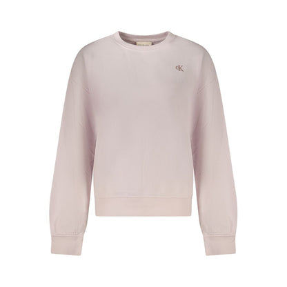 Calvin Klein Pink Cotton Sweatshirt