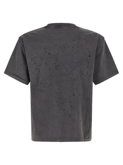 SATISFY Gray Cotton T-Shirt