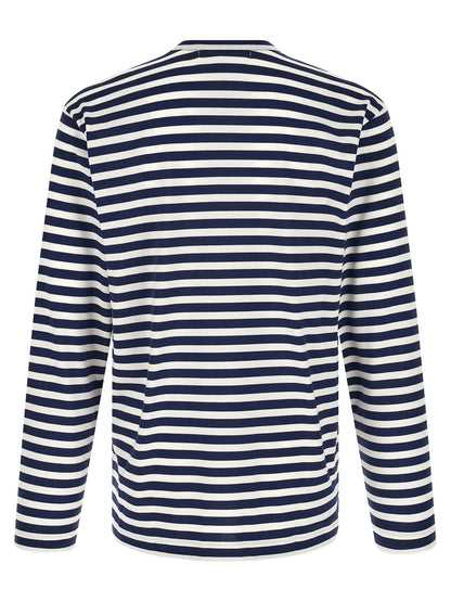 Comme Des Garçons Play Multicolor Cotton T-Shirt