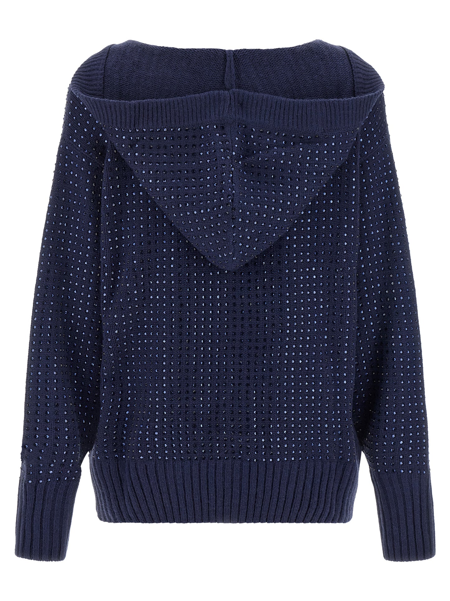 PINKO Blue Wool Cardigan