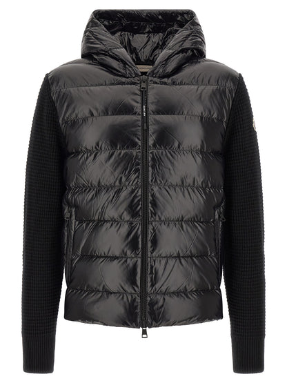 Moncler Black Polyamide Cardigan