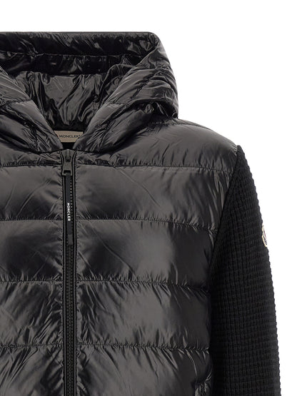 Moncler Black Polyamide Cardigan