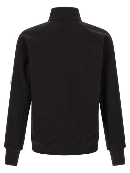 C.P. Company Black Cotton Sweatshirt