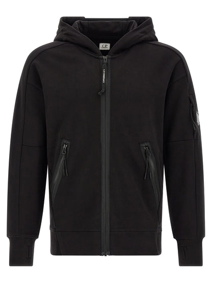 C.P. Company Black Cotton Sweatshirt