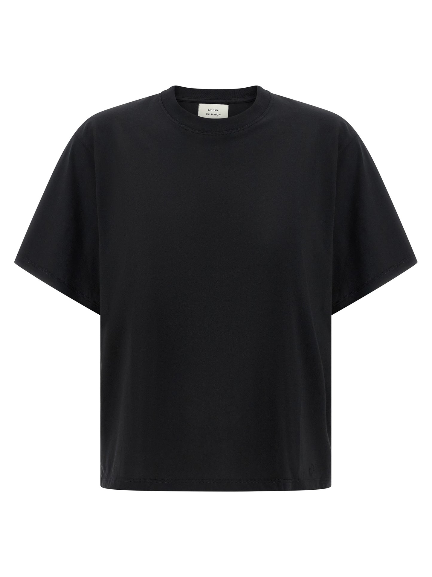 Loulou De Saison Black Cotton T-Shirt