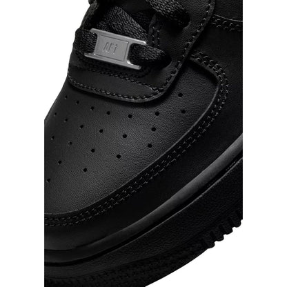 Nike Black Leather Low Top Sneakers