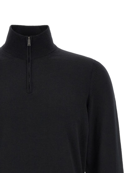 Hugo Boss Black Virgin Wool Cardigan