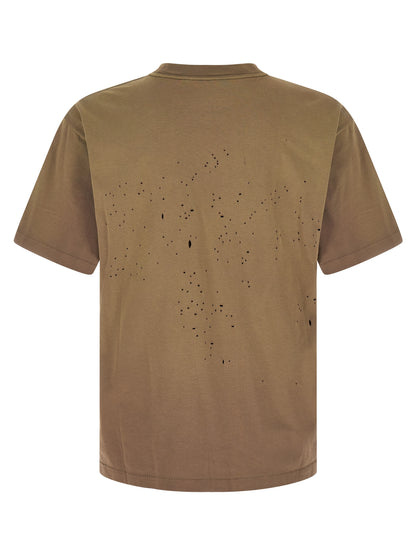 SATISFY Brown Cotton T-Shirt