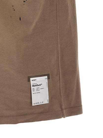 SATISFY Brown Cotton T-Shirt