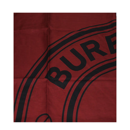 Burberry Red Cotton Foulard