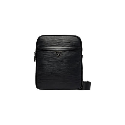 Guess Black Polyethylene Messenger Bag