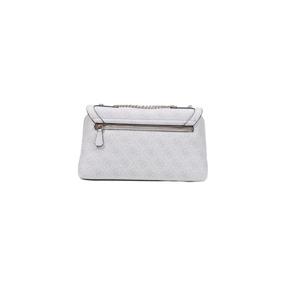 Guess White Polyethylene Handbag