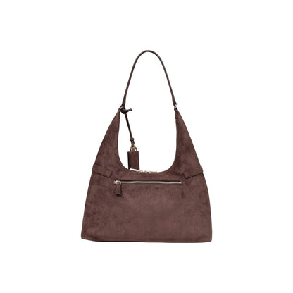 Guess Brown Polyester Handbag