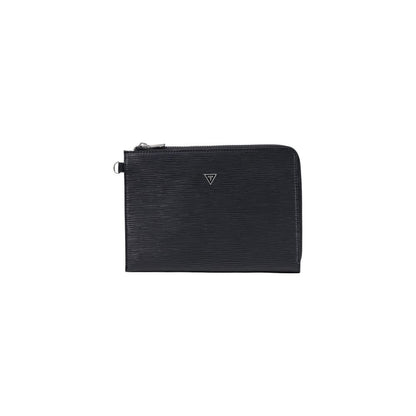 Guess Black Polyethylene Clutch Bag
