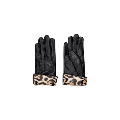 Pieces Black Leather Gloves