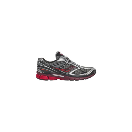 Athletic Sneakers by Saucony for men in mesh & plush bicolour presents a sleek silhouette, perfectly capturing the athletic style essence of Men's Athletic Mesh & Plush Sneakers with its sleek design and premium finish.