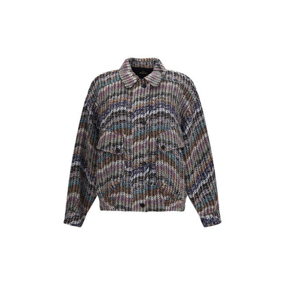 Missoni Multicolor Fabric Full-Length Jacket