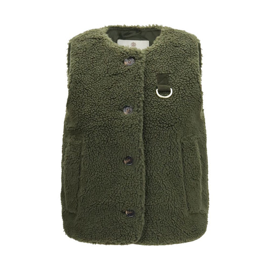Barbour Women's Quilted Fleeced Polyester Vest - Bicolour Signature