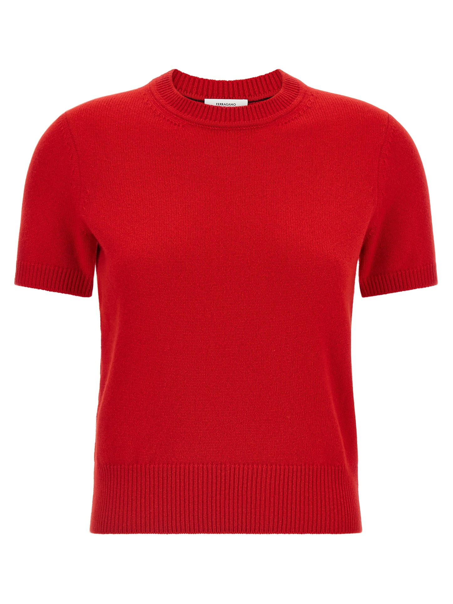 Ferragamo Red Cashmere Sweater