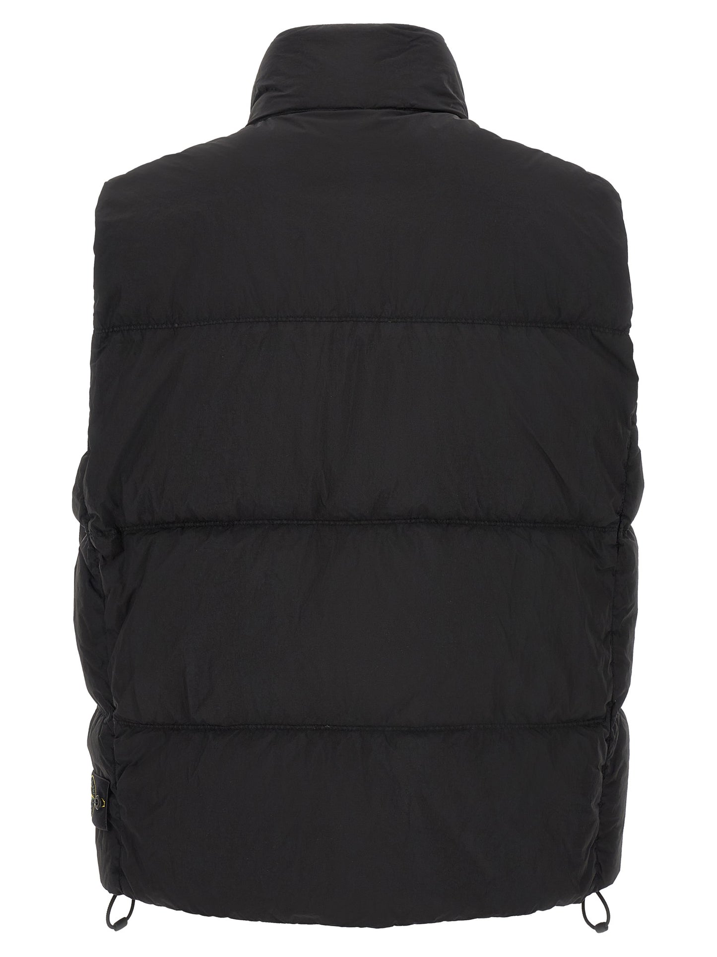 Stone Island Black Polyamide Sleeveless Jacket
