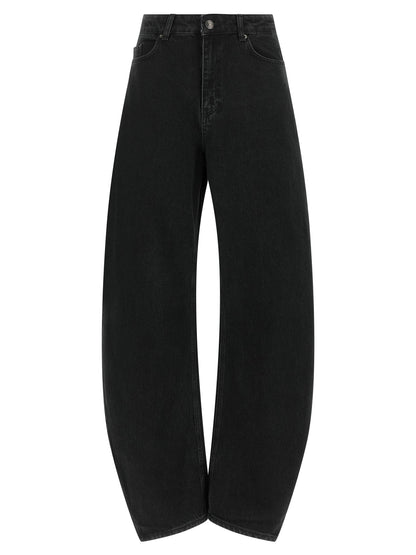 ROTATE BIRGER CHRISTENSEN Black Organic Cotton Jeans Denim