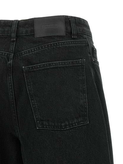 ROTATE BIRGER CHRISTENSEN Black Organic Cotton Jeans Denim