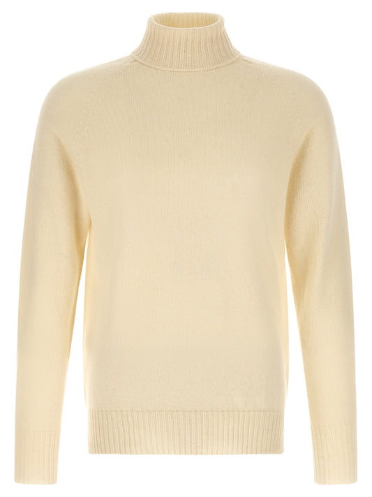 Cardigan by MA'RY'YA for men in cashmere modacrylic & virgin wool cream & white showcases a captivating silhouette, artfully detailed with a captivating and for a truly sophisticated captivating look.