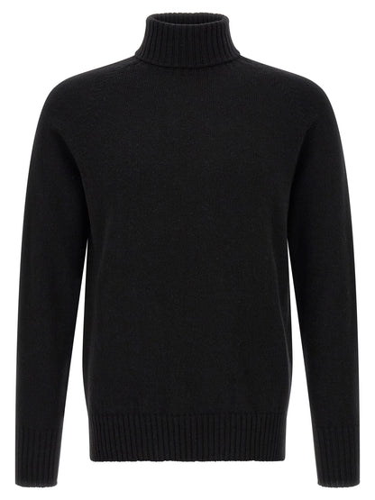 MA'RY'YA Black Cashmere Cardigan