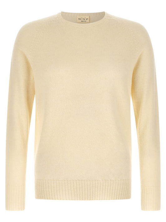 Cardigan by MA'RY'YA for men in cashmere modacrylic & virgin wool cream & white presents a textural silhouette, artfully finished with a textural and for a sophisticated, textural look.