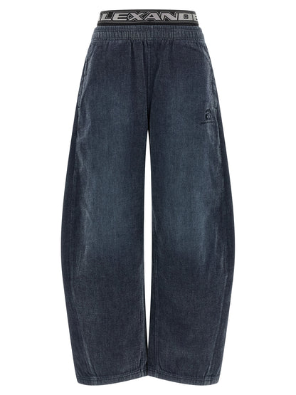Alexander Wang Black Cotton Casual Pants