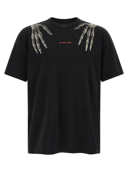 44 Label Group Black Cotton T-Shirt