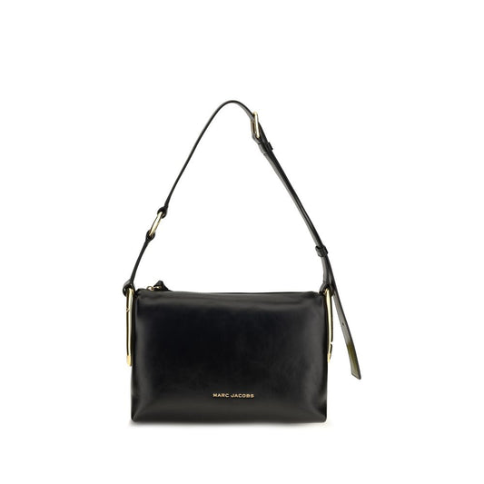 Medium Shoulder Bag by Marc Jacobs for women in bos taurus calf leather black & signature features a distinguished silhouette, showcasing a secure zipper and distinguished with versatile shoulder-strap & adjustable-strap for a distinguished finish.