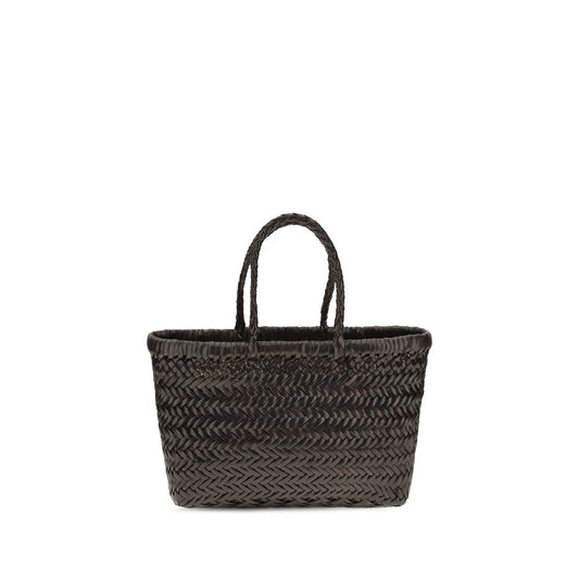 Shoulder Baguette Handbag by Dragon Diffusion for women in bos taurus calf leather brown & signature features a contemporary silhouette, showcasing a secure , ample , and contemporary for a sophisticated look.