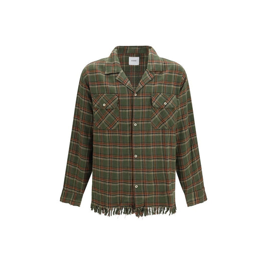 Shirt by FOUND for men in cotton bicolour, patterned & plaid features an polished silhouette, showcasing a sophisticated and detail for a truly polished finish.