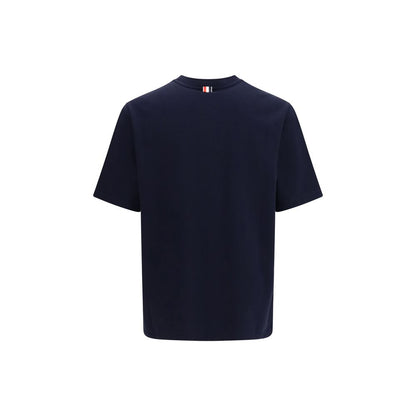 Thom Browne Gray Cotton T-Shirt