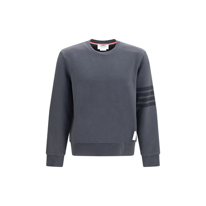 Thom Browne Gray Cotton Sweatshirt