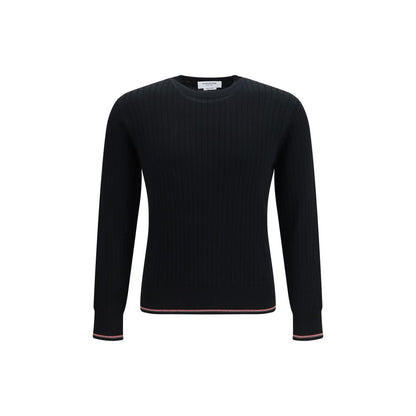 Thom Browne Black Wool Oves Aries Sweatshirt
