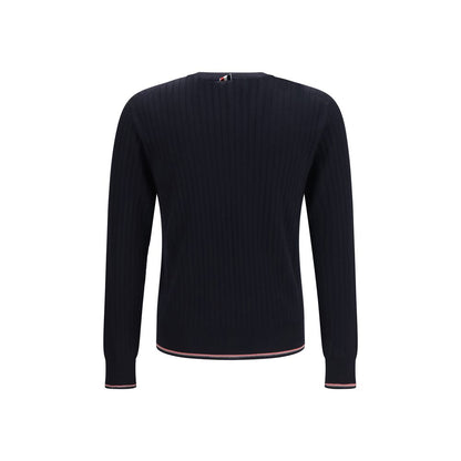 Thom Browne Blue Wool Oves Aries Sweatshirt