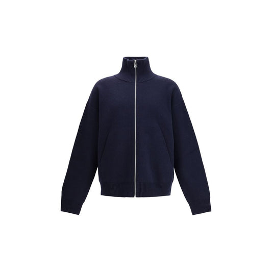 Sweatshirt by Axel Arigato for men in wool & nylon blue features an exquisite silhouette, showcasing and high-neck neckline details for a exquisite look.