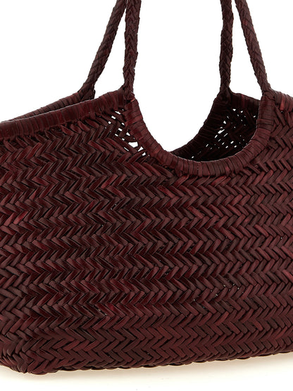 Dragon Diffusion Bordeaux Cowhide Shoulder Bag