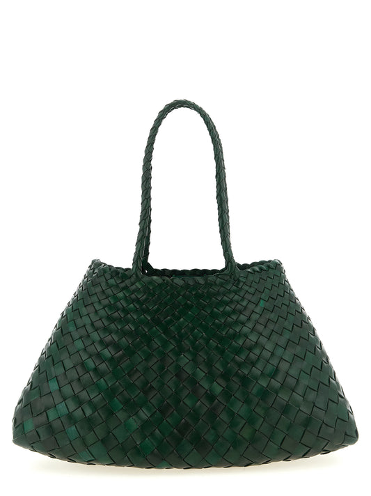 Shoulder Bag by Dragon Diffusion for women in calfskin leather bicolour & green features a enviable silhouette, showcasing a secure , ample , and enviable shoulder-strap & handle for a enviable finish.