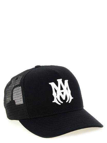 Amiri Black Cotton Cap (Baseball Hat)